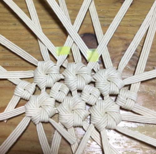 八重結び編み 4本花結び を検証してみました Enjoy エコらいふ 楽天ブログ