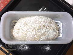 150527「ホシノ新ビール酵母パン種」２度目、ライ麦入り　- 二次発酵開始