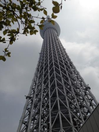 くもり空の東京 スカイツリーに行って来ました チャチャコママ 楽天ブログ