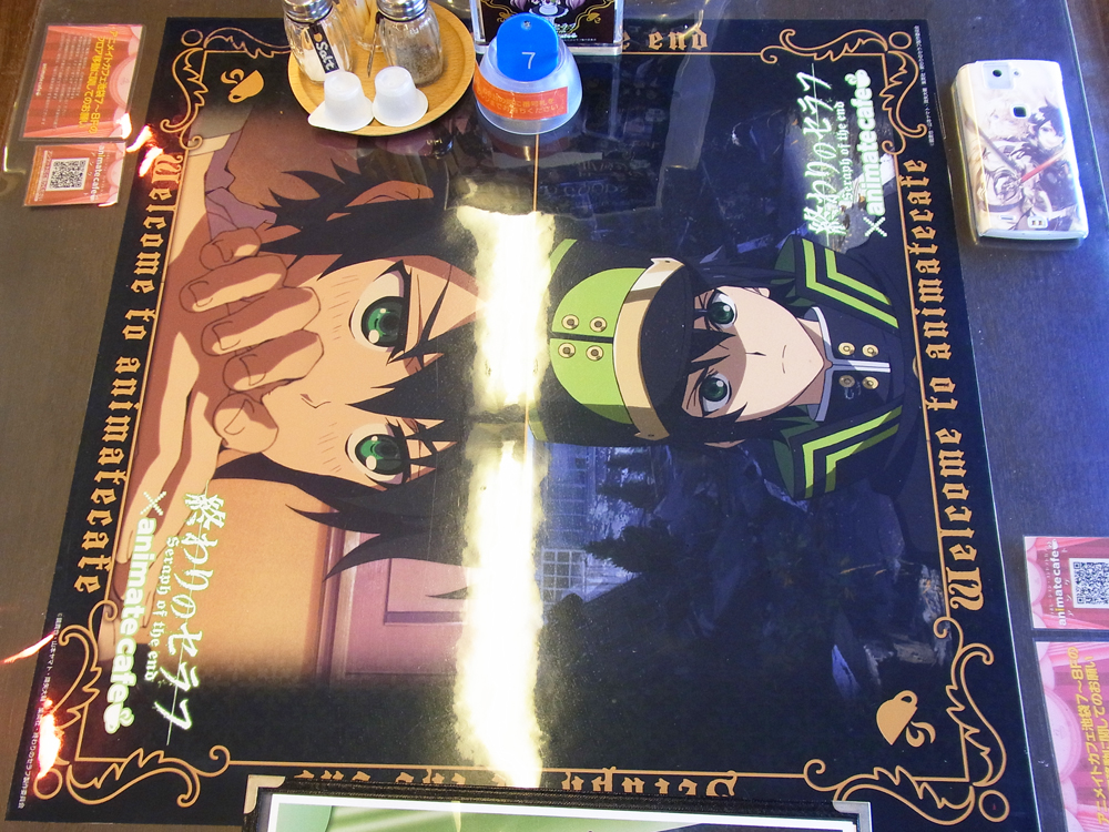 終わりのセラフカフェに行ってきました 一週間弱ぶり四度目 玉響亭 楽天ブログ