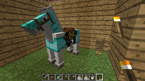 Minecraft 馬は新しい移動手段として有用か Studio Yumemachi 楽天ブログ