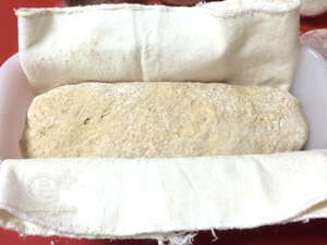 150627 ライ麦種を使ったライ麦パン - 二次発酵開始