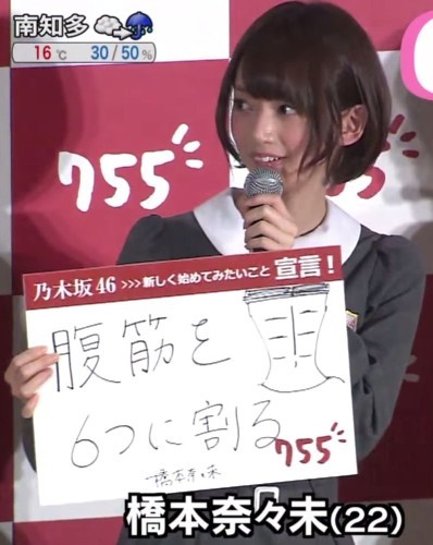 755 乃木坂46 橋本奈々未 1 体質が変われば人生も変わる 楽天ブログ