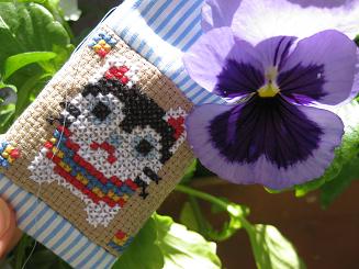手作り刺繍のお守り フェリシモ クチュリエ 晴れ ときどき手作り 楽天ブログ