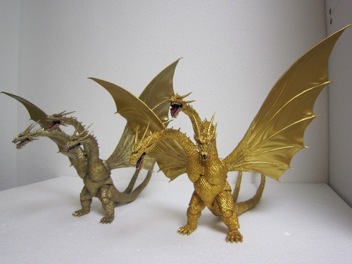 S H Monsterarts キングギドラ Special Color Ver モンスターアーツ ゴジラvsキングギドラ 緑茶no戯言 楽天ブログ