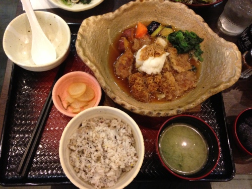 本日の定食 チキンかあさん煮定食７６０円 大戸屋 ゆめタウン高松店 高松市 本日のさぬき うどん 楽天ブログ