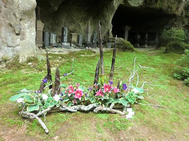 円通院みんなの花展c