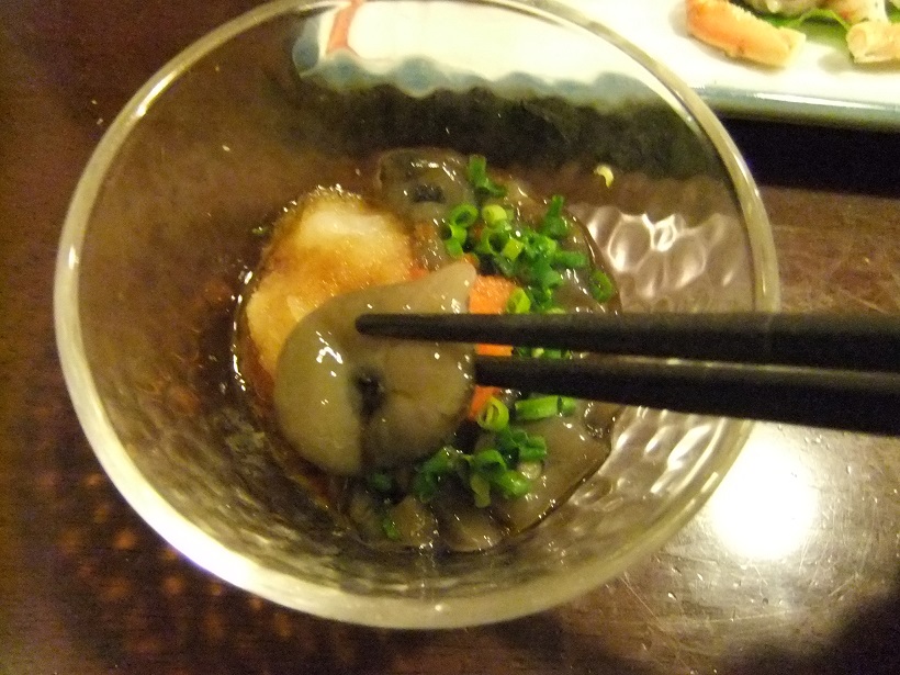 近江町食堂＠金沢のなまこ酢20131202.JPG