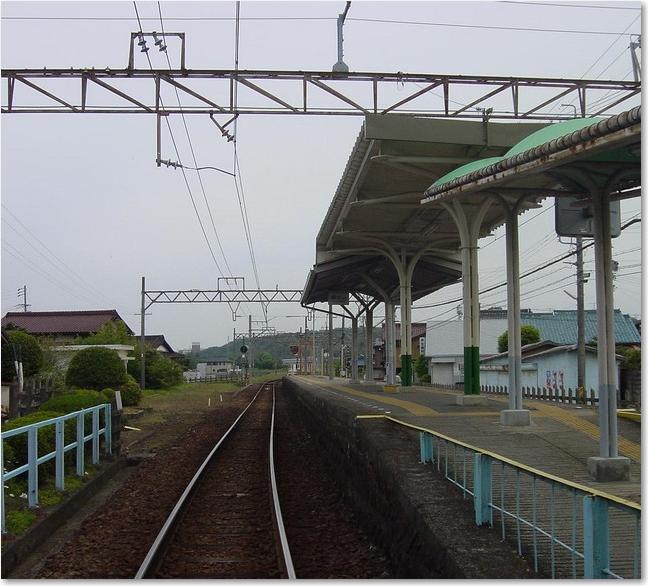 36構内踏切から