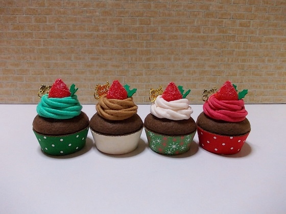 クリスマス☆カップケーキ2個セット