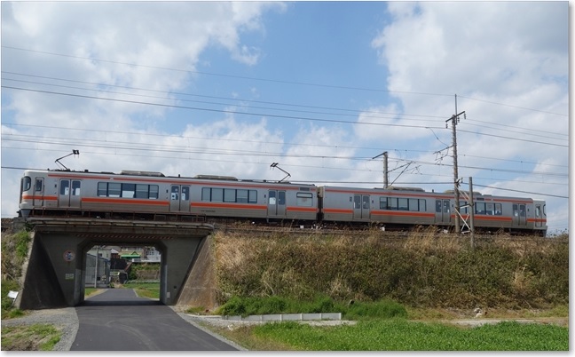 36ふり向いて電車