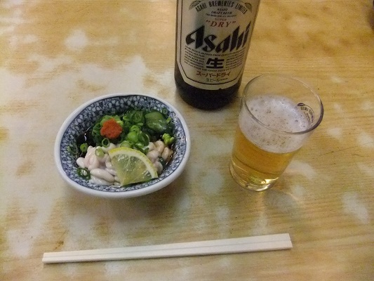 ときわ食堂＠町屋の白子ポン酢20120313.JPG
