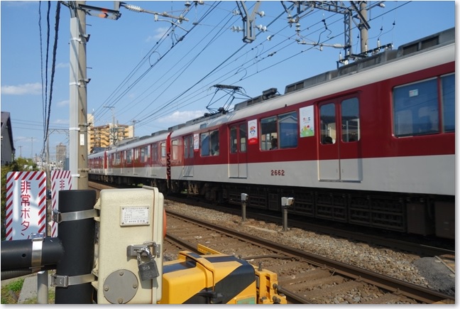 120近鉄名古屋線の踏切