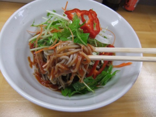 もも家＠宮ノ前のトマトそば２