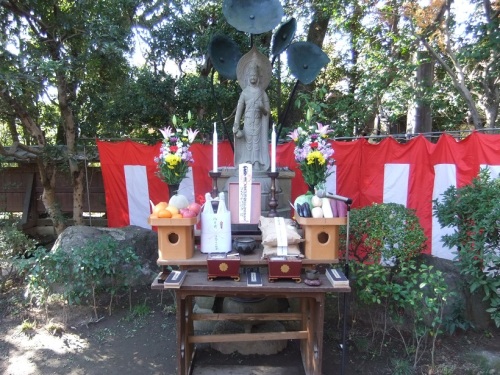 そば守観音供養祭そば献供式０