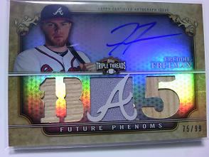 Freddie Freeman メモラオート (９９枚限定).JPG