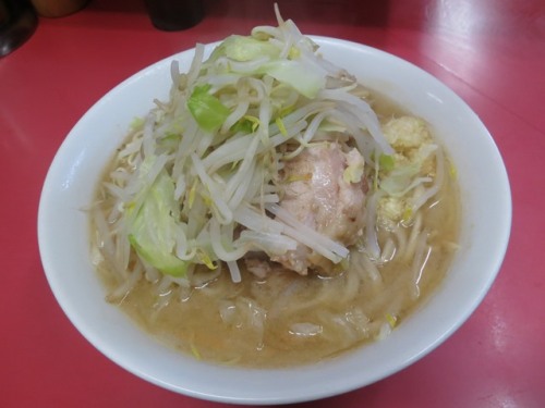 20141216_ラーメン二郎 ひばりヶ丘駅前店_ラーメン豚入り.JPG