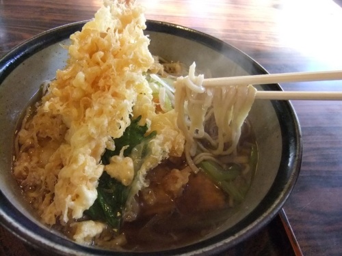 島根１丁目・かねきよの天ぷらそば２