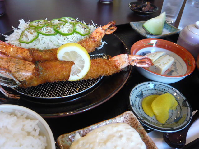 87喜八うなぎ海老定食.JPG