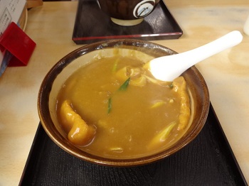 カレーきしめん