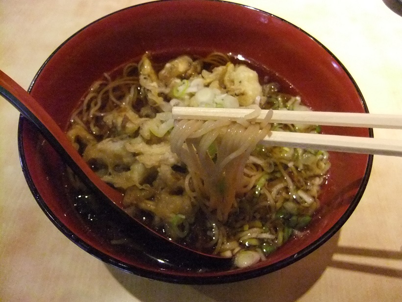 麺 KAWAKEI＠渋谷の舞茸天そば２20130923.JPG