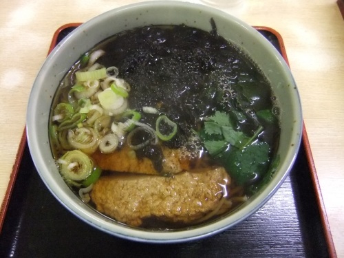 ちどり＠鮫洲のじゃこ天そば１