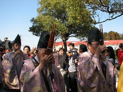雅楽の演奏隊です.jpg