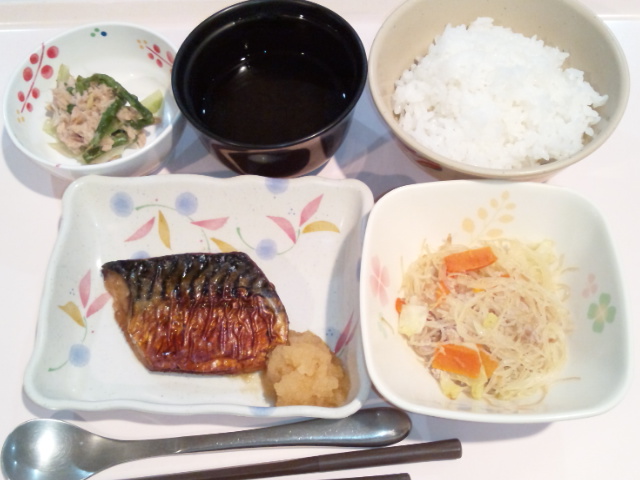 鯖の生姜醤油焼き