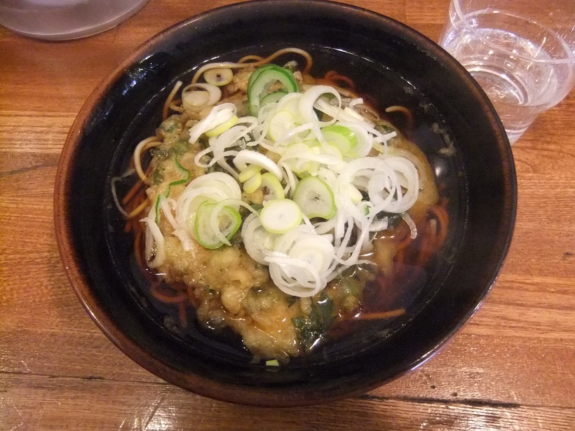 中野屋＠中野の春菊天そば１20130226.JPG