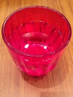 赤グラスの水2017