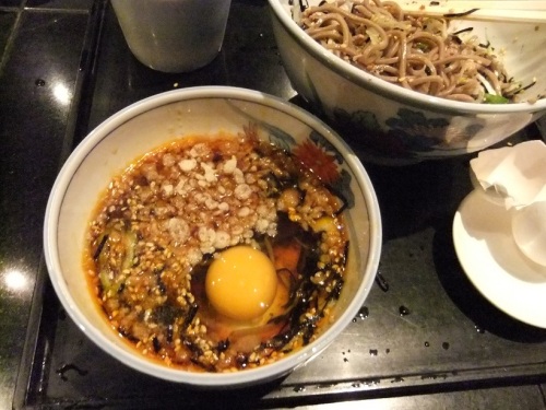 港屋＠虎ノ門の冷たい肉そば２