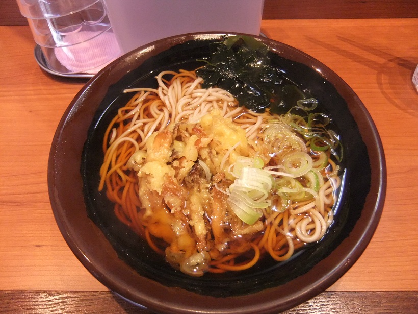 増田屋＠富士見台の天ぷらそば(きのこ天)１20121116.JPG