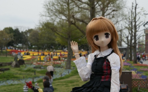 木曽三川公園チューリップ 園 陽菜ちゃん.jpg