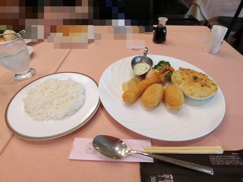 西櫻亭　選べるプレート　プレート＆ライス.JPG