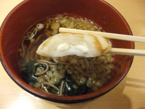 ブナの森＠新青森駅のほたて十万石そば４