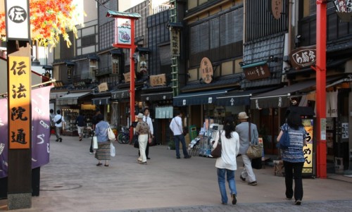 淺草伝法院通り 江戸情緒の演出 東京の街並み観察 ３２ 東京今昔物語 写真の世界 Http Wakowphoto World Coocan Jp より 楽天ブログ