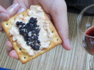 ワインとランプフィッシュ