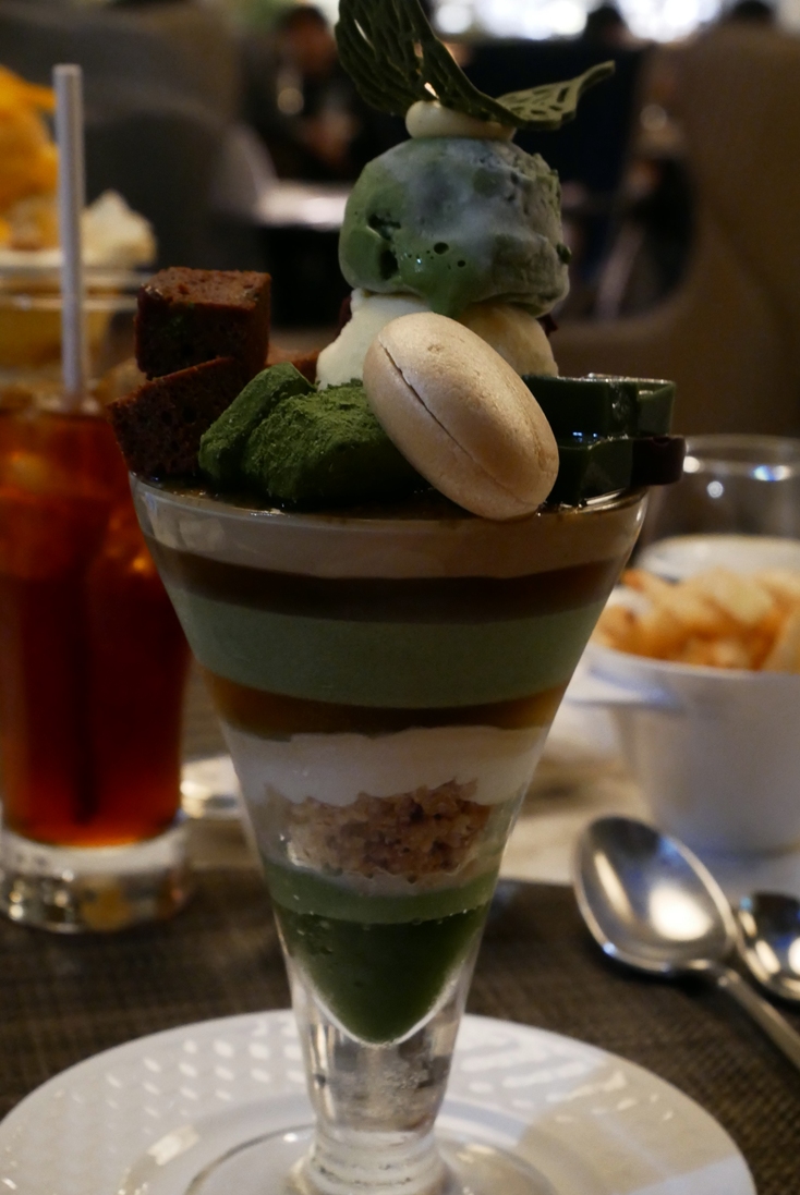 リュトモス　ストリングスパフェ　抹茶.JPG