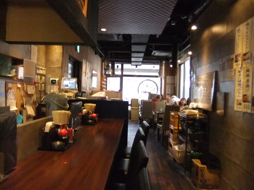 石井のお蕎麦＠千葉中央の店内２20120730.JPG