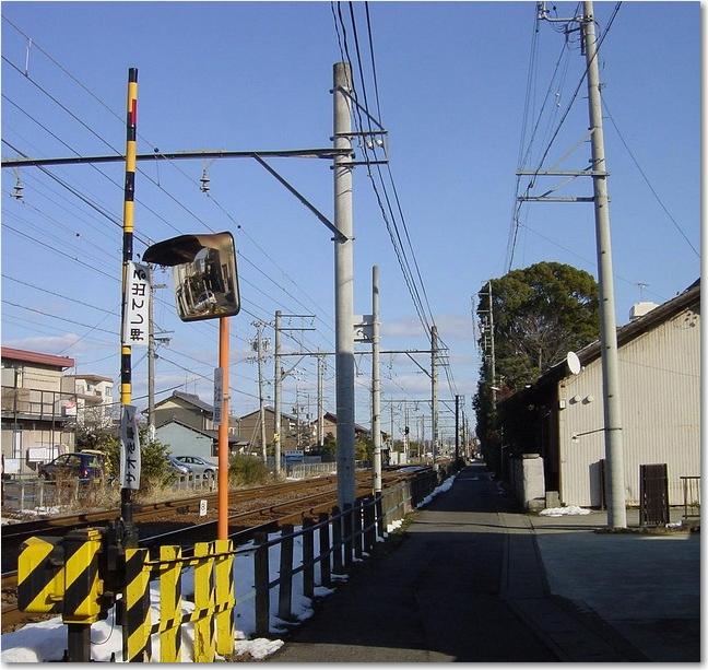 02線路に沿って