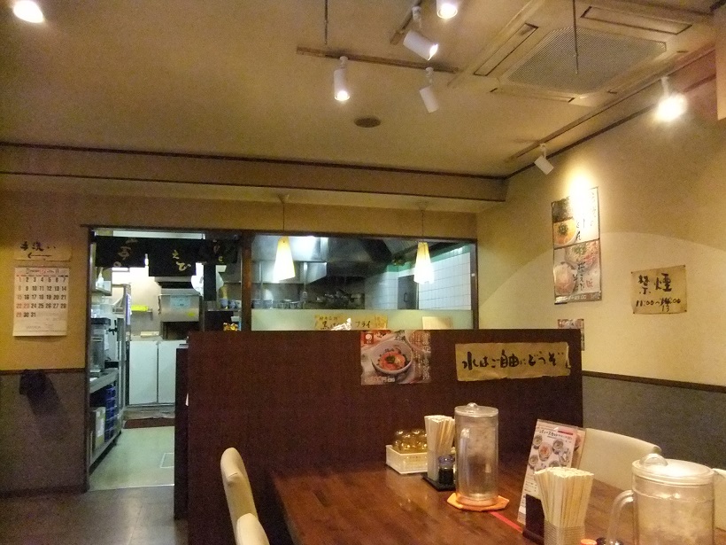 鐘庵静岡駅前店の店内20131228.JPG