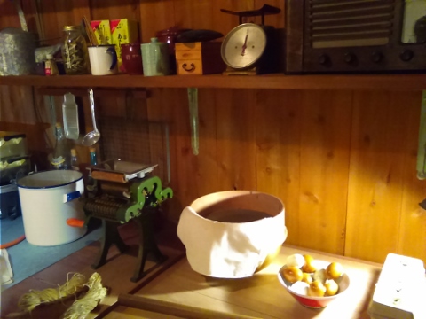 百福氏の研究小屋