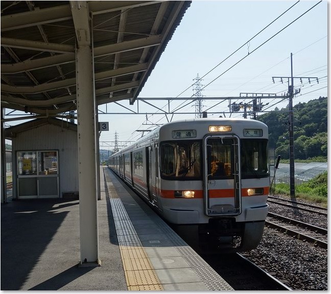 71やってきた大垣行