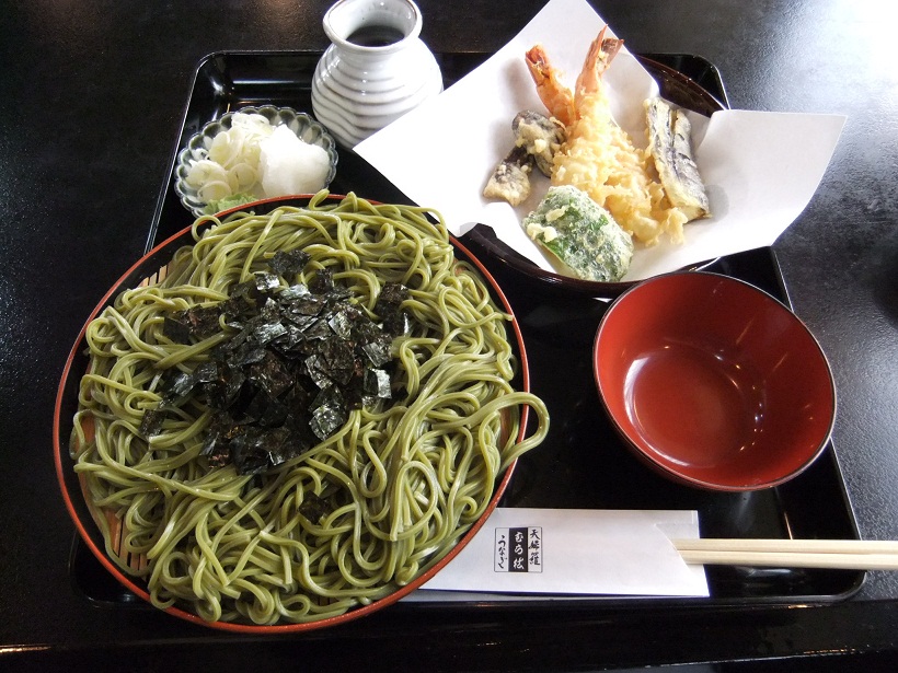 一ツ家３丁目・むら松の天ざるそば１20121002.JPG