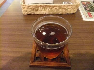 茶遊亭カフェ＠日暮里のほうじ茶20120716.JPG