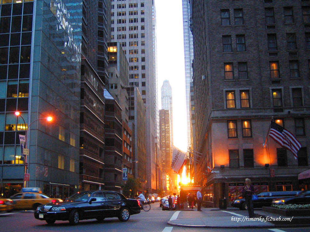 167_The western skies are aglow with the setting sun.