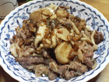 キノコ炒め13122805