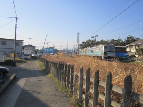 西寒川線の分岐