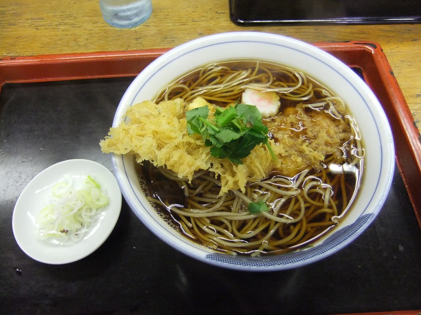 吾妻庵＠水戸の天ぷらそば820円１20130907.JPG