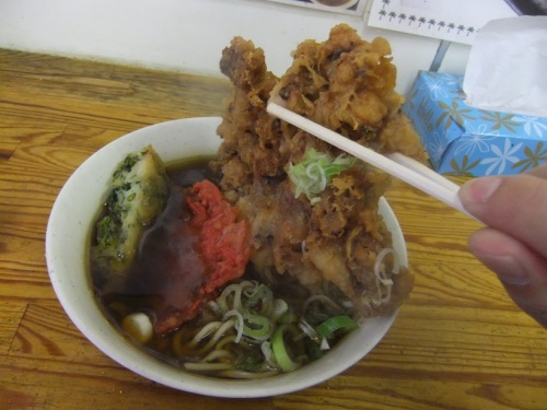 一由そば＠日暮里のＨＪＧ＋春菊H＋紅生姜半３